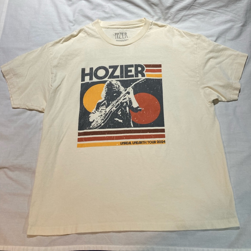 Hozier Unreal Unearth 2024 Tour T-shirt. Men’s size 2X